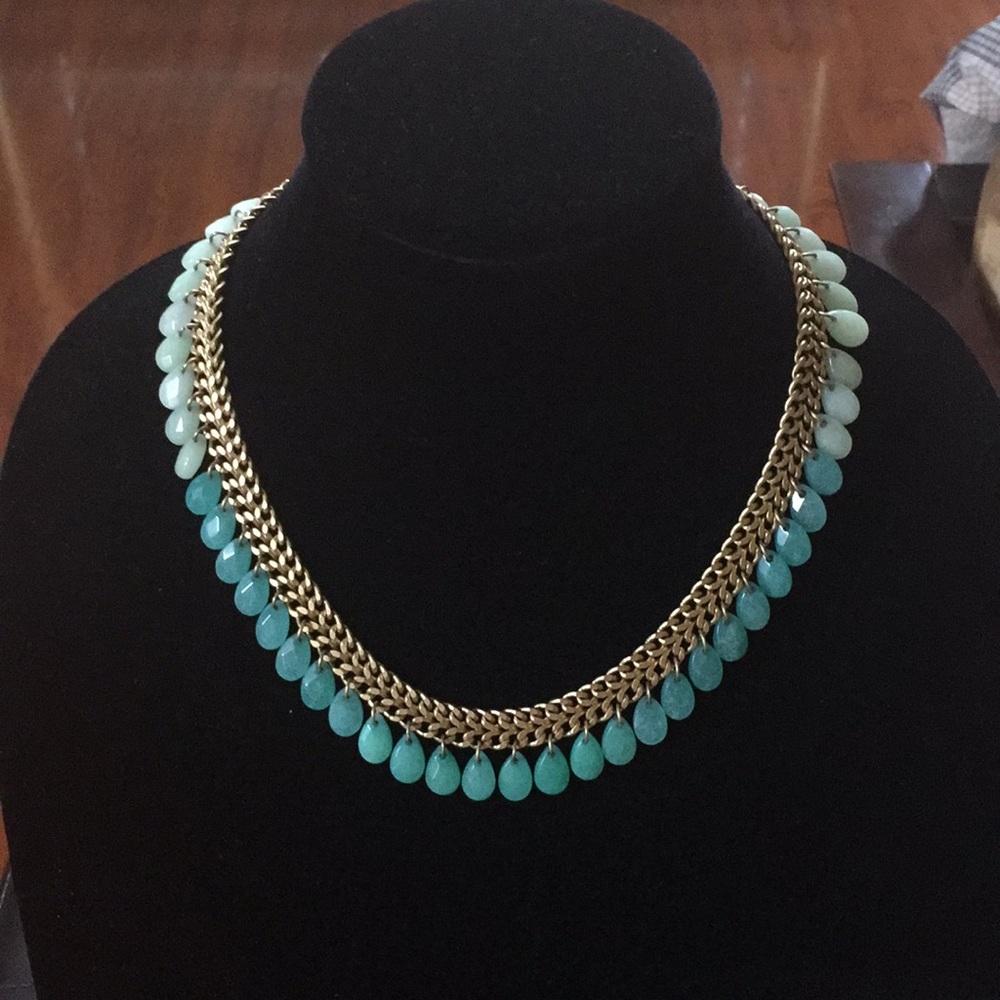 Stella&dot Contessa Jade necklace